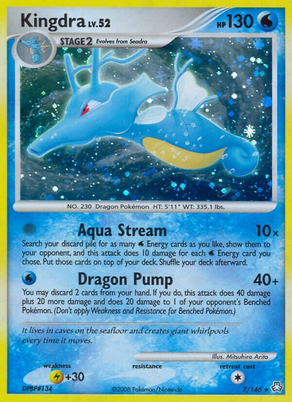Image for Kingdra (7/146) (Legends Awakened) - Pokemon