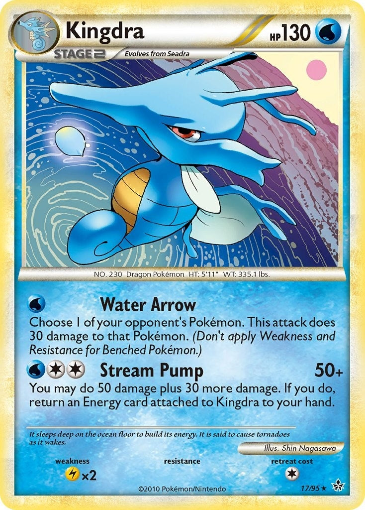 Image for Kingdra (17/95) (Unleashed) - Pokemon