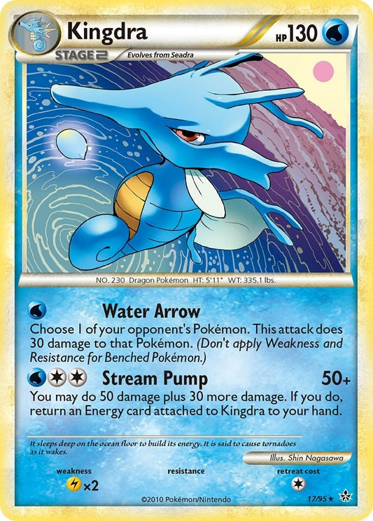 Image for Kingdra (17/95) (Unleashed) - Pokemon