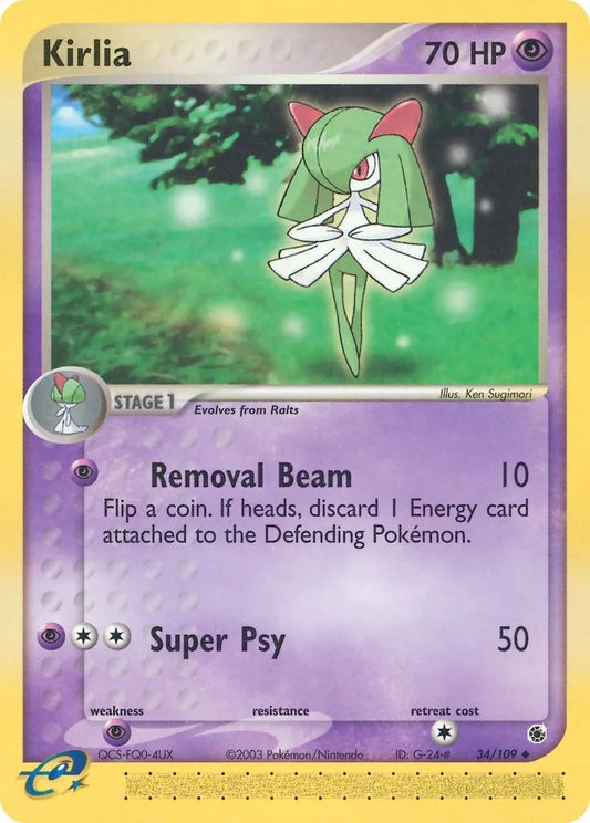 Image for Kirlia (34/109) (Ruby and Sapphire) - Pokemon