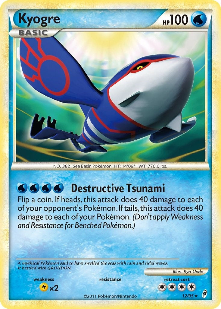 Image for Kyogre (12/95) (Call of Legends) - Pokemon
