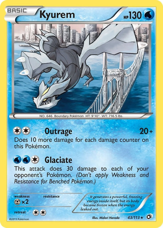 Image for Kyurem (43/113) (Legendary Treasures) - Pokemon