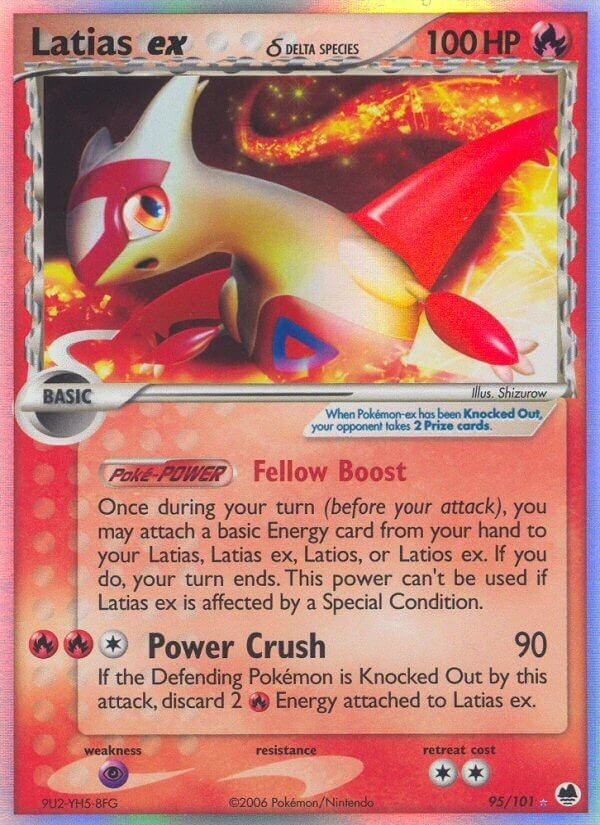 Image for Latias ex (Delta Species) (95/101) (Dragon Frontiers) - Pokemon