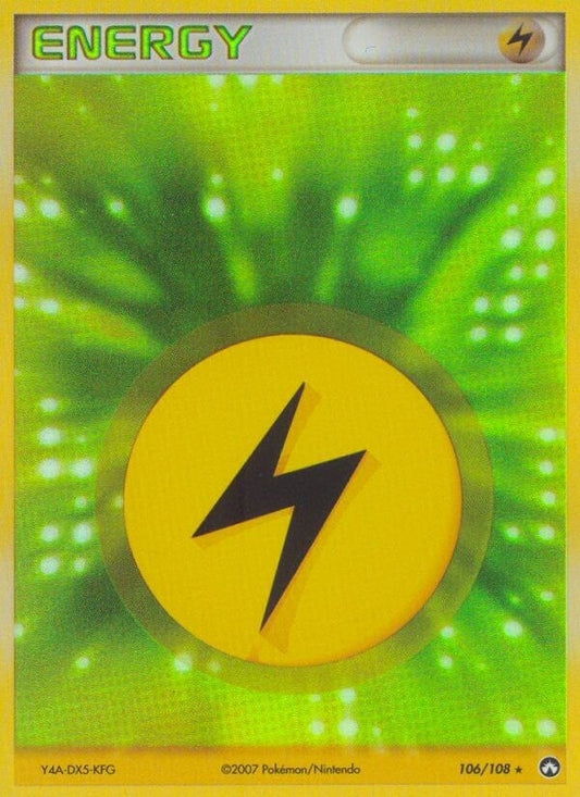 Image for Lightning Energy (106/108) (Power Keepers) - Pokemon