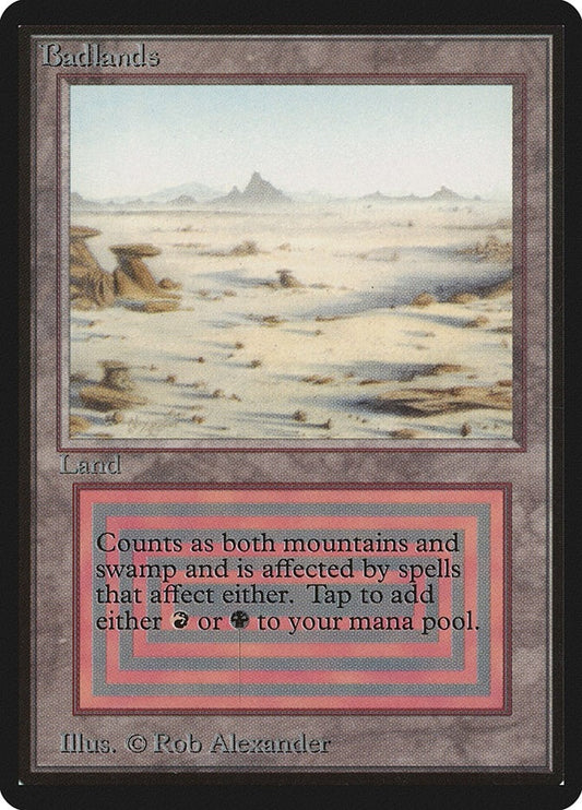 Image for Badlands (Beta Edition) - Magic: The Gathering