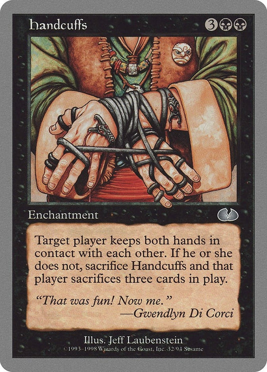 Image for Handcuffs (32) (Unglued) - Magic: The Gathering