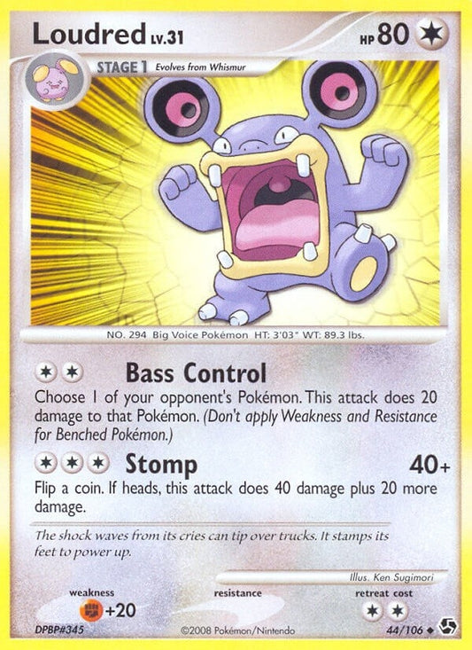 Image for Loudred (44/106) (Great Encounters) - Pokemon