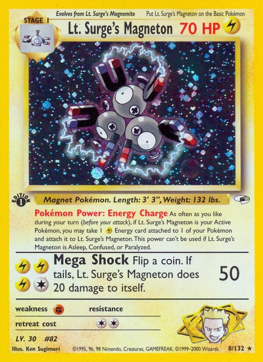 Image for Lt. Surge's Magneton (008/132) (Gym Heroes) - Pokemon