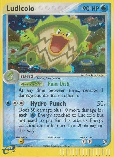 Image for Ludicolo (7/100) (Sandstorm) - Pokemon