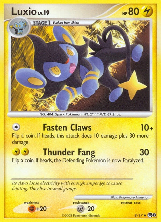 Image for Luxio (008/017) (POP Series 8) - Pokemon