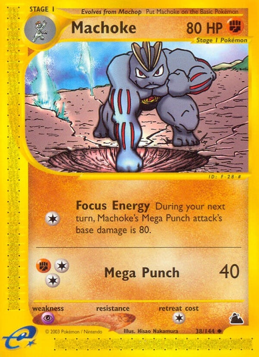 Image for Machoke (038/144) (Skyridge) - Pokemon