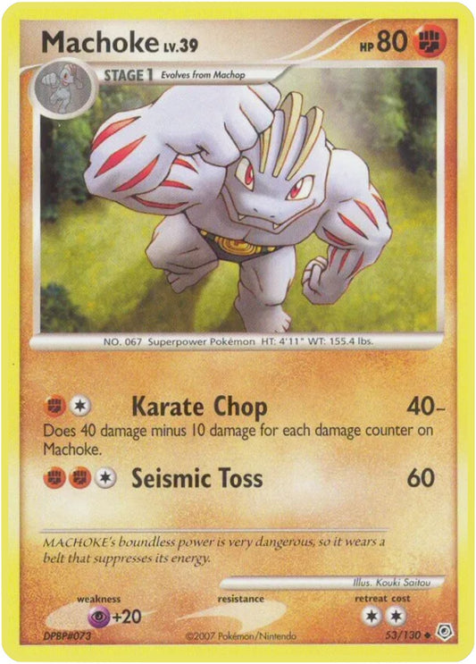 Image for Machoke (53/130) (Diamond and Pearl) - Pokemon