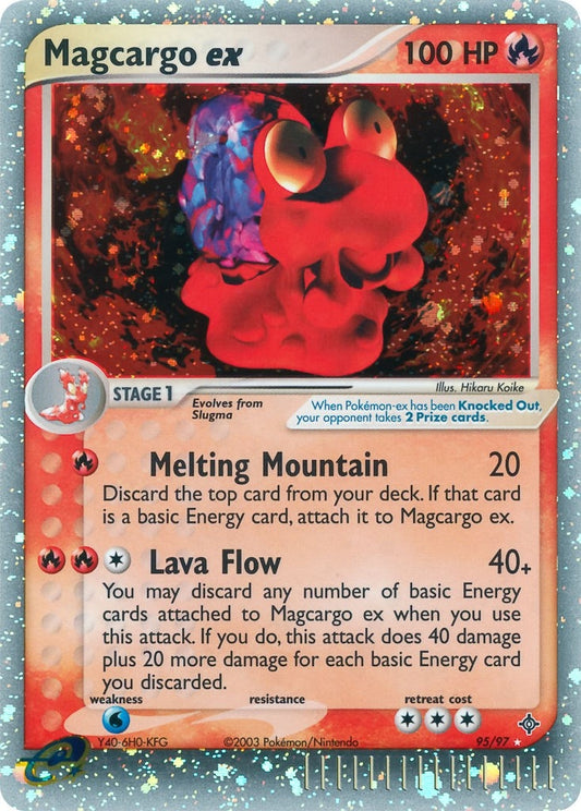 Image for Magcargo ex (95/97) (Dragon) - Pokemon