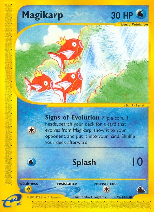 Image for Magikarp (075/144) (Skyridge) - Pokemon