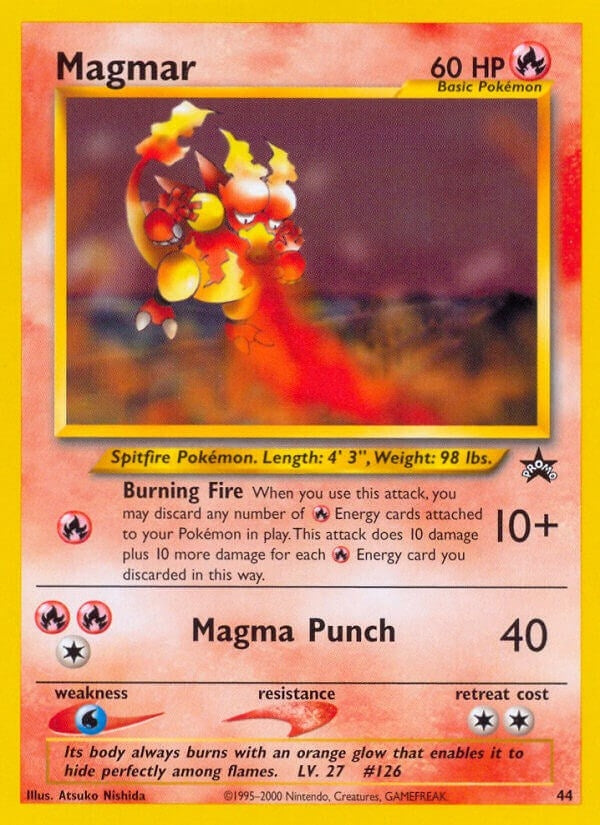 Image for Magmar (44/53) (WoTC Promo) - Pokemon