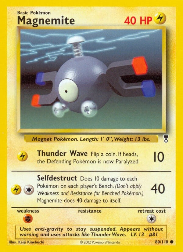 Image for Magnemite (080/110) (Legendary Collection) - Pokemon