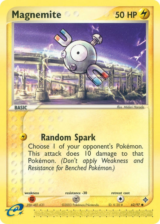 Image for Magnemite (62/97) (Dragon) - Pokemon