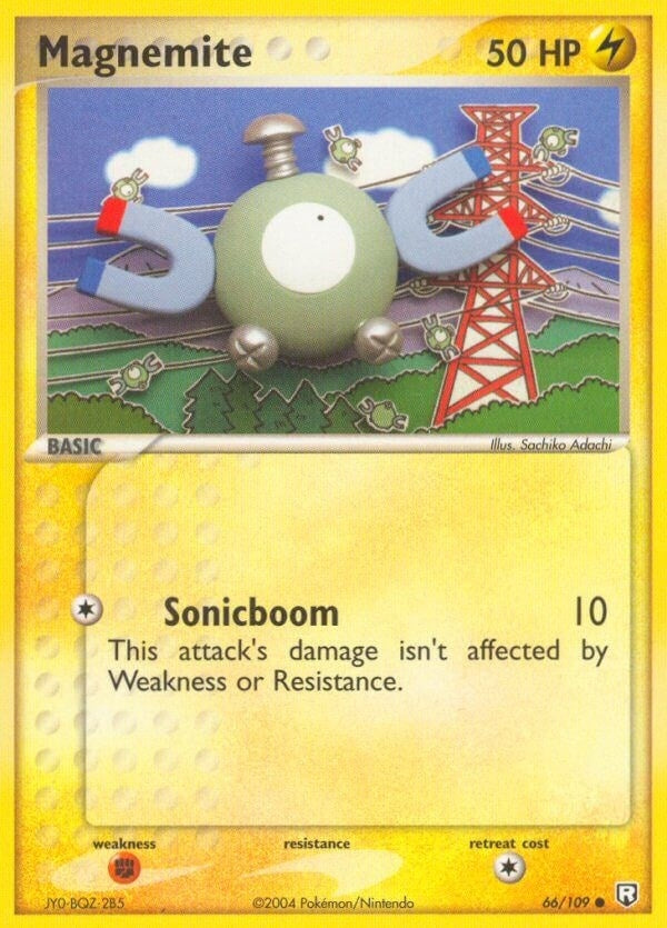 Image for Magnemite (66/109) (Team Rocket Returns) - Pokemon