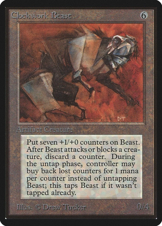 Image for Clockwork Beast (Beta Edition) - Magic: The Gathering