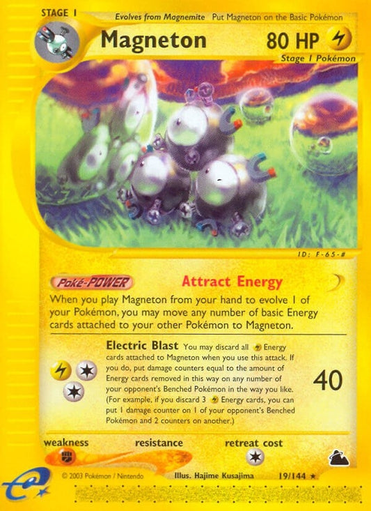 Image for Magneton (19) (019/144) (Skyridge) - Pokemon