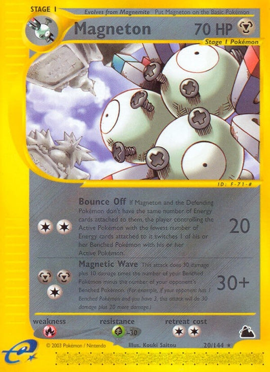 Image for Magneton (20) (020/144) (Skyridge) - Pokemon