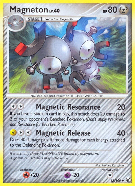 Image for Magneton (42) (42/100) (Stormfront) - Pokemon