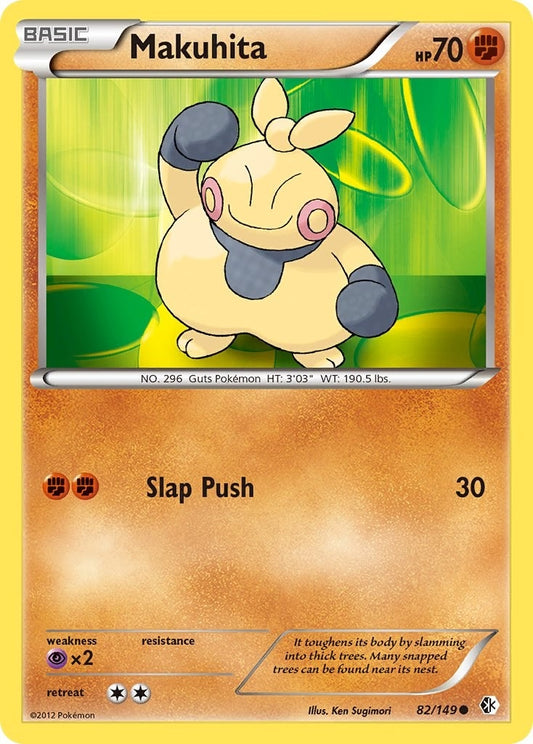 Image for Makuhita (82/149) (Boundaries Crossed) - Pokemon