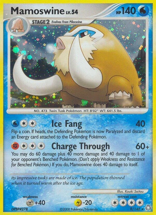 Image for Mamoswine (9/146) (Legends Awakened) - Pokemon
