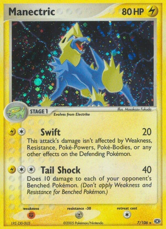 Image for Manectric (7/106) (Emerald) - Pokemon