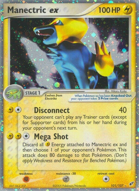 Image for Manectric ex (101/107) (Deoxys) - Pokemon