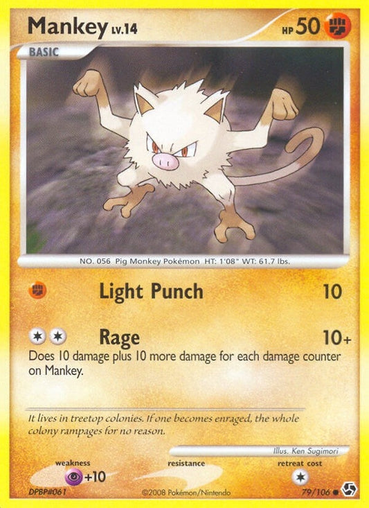 Image for Mankey (79/106) (Great Encounters) - Pokemon