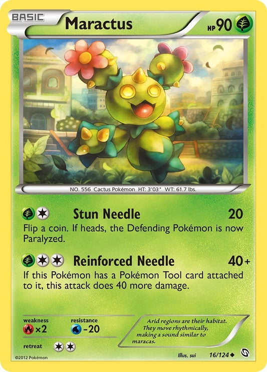 Image for Maractus (16/124) (Dragons Exalted) - Pokemon