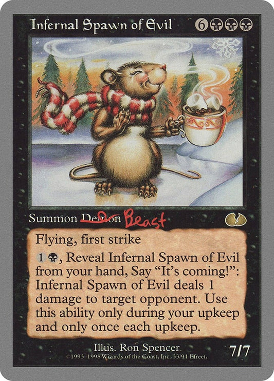 Image for Infernal Spawn of Evil (33) (Unglued) - Magic: The Gathering