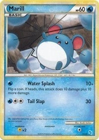 Image for Marill (#24) (24/30) (HGSS Trainer Kit: Gyarados & Raichu) - Pokemon
