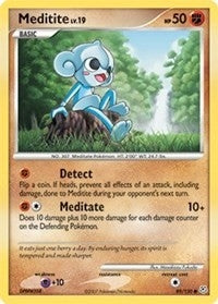 Image for Meditite (89/130) (Diamond and Pearl) - Pokemon