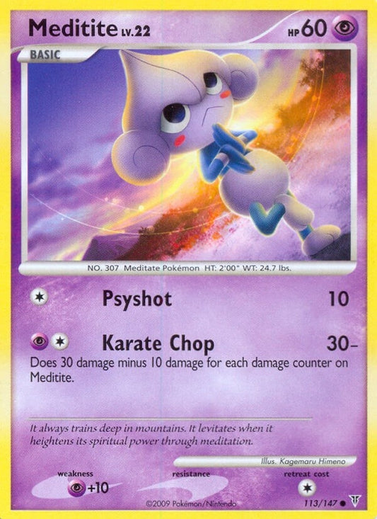 Image for Meditite (113) (Supreme Victors) - Pokemon