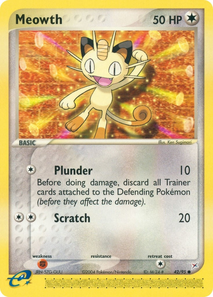 Image for Meowth (42/95) (Team Magma vs Team Aqua) - Pokemon