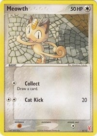 Image for Meowth (4/12) (EX Trainer Kit 2: Plusle & Minun) - Pokemon