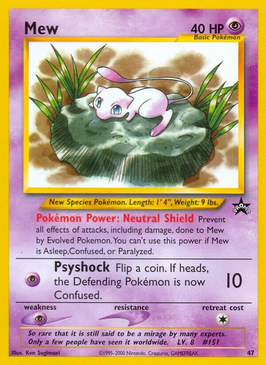 Image for Mew (47) (47/53) (WoTC Promo) - Pokemon