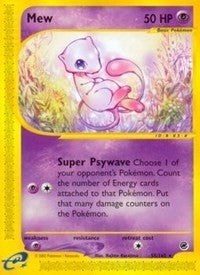 Image for Mew (55) (055/165) (Expedition) - Pokemon