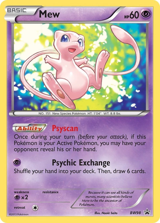 Image for Mew - BW98 (BW98) (Black and White Promos) - Pokemon