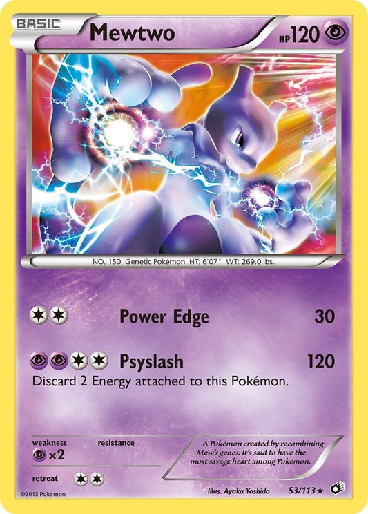 Image for Mewtwo (53/113) (Legendary Treasures) - Pokemon