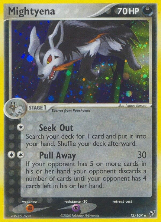 Image for Mightyena (12/107) (Deoxys) - Pokemon