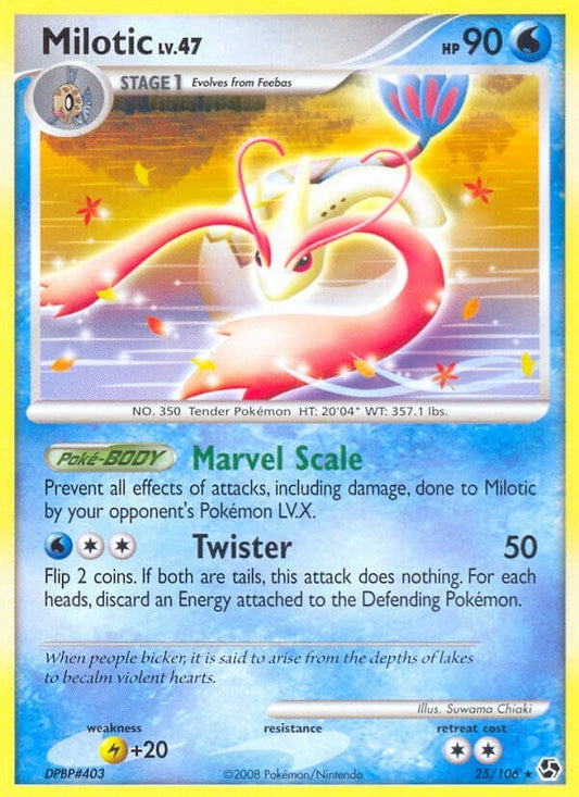 Image for Milotic (25/106) (Great Encounters) - Pokemon
