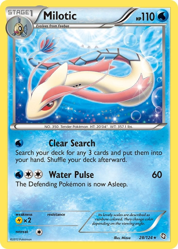 Image for Milotic (28/124) (Dragons Exalted) - Pokemon
