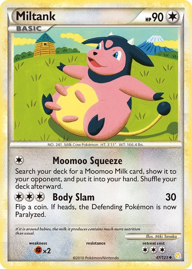 Image for Miltank (47/123) (HeartGold SoulSilver) - Pokemon