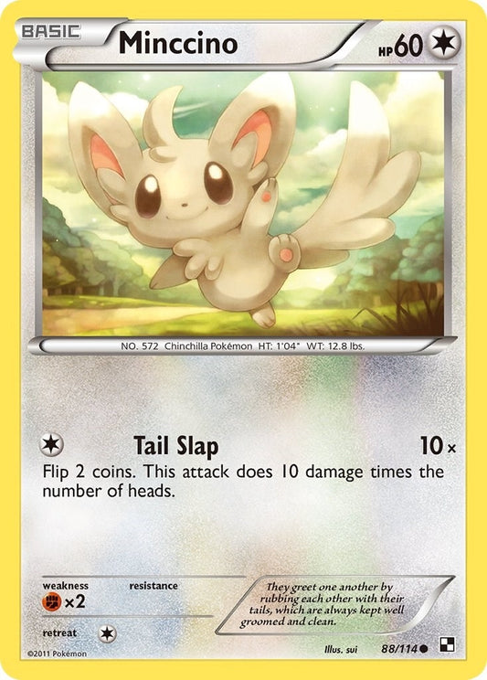 Image for Minccino (88/114) (Black and White) - Pokemon