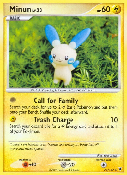 Image for Minun (71) (Supreme Victors) - Pokemon