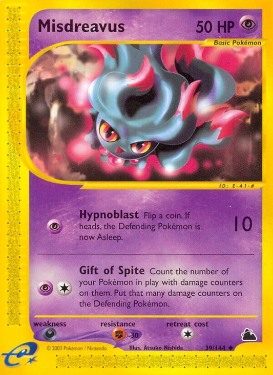 Image for Misdreavus (039/144) (Skyridge) - Pokemon