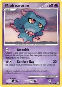 Image for Misdreavus (91/130) (Diamond and Pearl) - Pokemon